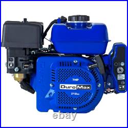 208cc 3/4 in. Shaft Portable Gas-Powered Small Recoil/Electric Start Engine