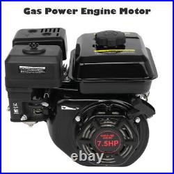 212CC 7.5HP Gas Power Engine Motor, Go Kart Log Splitter Water Pump Shaft Engine