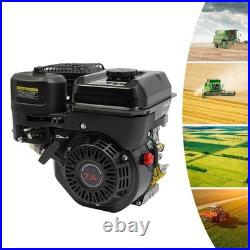 212cc 7.5HP Hand Pull Start Gas Engine 4-stroke 2cm Diameter Shaft 3600rpm Speed