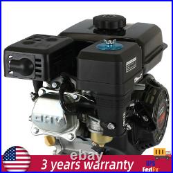 212cc Gas Engine 7.5HP GX160 Style Horizontal Shaft Motor For Generator Honda