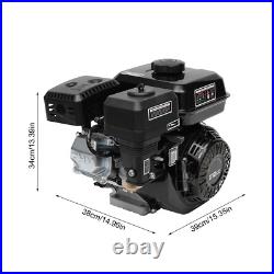 212cc Gas Engine 7.5HP GX160 Style Horizontal Shaft Motor For Generator Honda