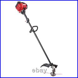 25 Cc Gas 2-Cycle Straight Shaft Trimmer With Fixed Line Trimmer Head