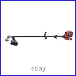 25 cc Gas 2-Stroke Straight Shaft Trimmer Fixed Line Trimmer Head Recoil Start