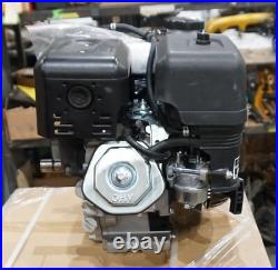 270cc Horizontal shaft gas engine 9HP electric start with pull cord backup
