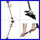 27cc gas 2-cycle straight shaft attachment capable gas brushcutter with string