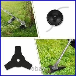 2IN1 42.7CC Straight Shaft Gas Trimmer Two-stroke Engine Weed Eater Lightweight