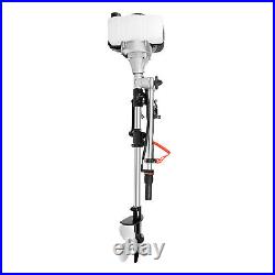 2.3 HP 2Stroke Gas-Powered Outboard Motor Trolling Boat Engine 52CC WithLong Shaft