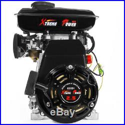 2.5HP (79.5cc) OHV Horizontal Shaft Gas Engine Mini Bike 4-Stroke Motor EPA