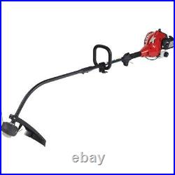 2 Cycle 26 CC Curved Shaft Gas Trimmer Clutched Engine Easy Starting Less Weight