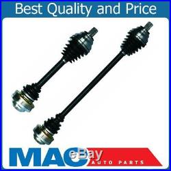 (2) Front CV Drive Axle Shaft for 07-10 VW Jetta 2.0 Turbo Gas Engine Automatic