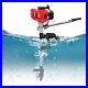 2-Stroke 6HP Outboard Motor Fishing Boat Engine Short Shaft Gas Air Cooling 63cc