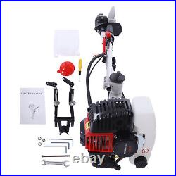 2 Stroke Gas-Powered Outboard Trolling Motor 2.3 HP Boat Engine Long Shaft, 52CC