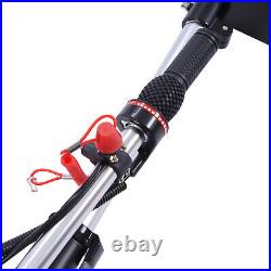 2 Stroke Gas-Powered Outboard Trolling Motor 2.3 HP Boat Engine Long Shaft, 52CC