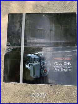 3 HP (79cc) OHV Horizontal Shaft Gas Engine