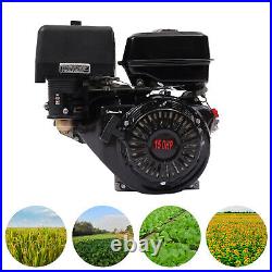 420CC 15HP Engine Gasoline Gas Motor Recoil Start Single Cylinder Air-Cooled US