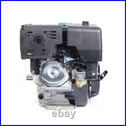 420CC 4-Stroke 15HP OHV Horizontal Shaft Gas Engine Recoil Start Motor