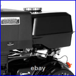 420cc 15HP 4-Stroke OHV Gas Engine Horizontal Shaft Recoil Start