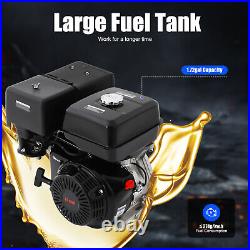 420cc 15HP OHV Horizontal Shaft Gas Engine Recoil Start 4-Stroke Gasoline Motor