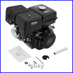 420cc 15HP OHV Horizontal Shaft Gas Engine Recoil Start 4-Stroke Gasoline Motor