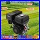 420cc 15HP OHV Horizontal Shaft Gas Engine Recoil Start Go Kart Motor 4-Stroke