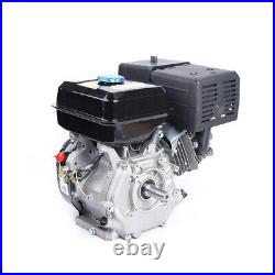 420cc 4Stroke 15HP Engine Horizontal Shaft Gas Engine Recoil Start Go Motor