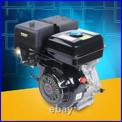 420cc 4-Stroke 15 HP OHV Horizontal Shaft Gas Engine Recoil Start Go Kart Motor