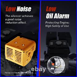 420cc 4-Stroke 15 HP OHV Horizontal Shaft Gas Engine Recoil Start Go Motor