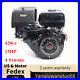 420cc OHV Horizontal Shaft Gas Engine Recoil Start Go Kart Motor 15HP & 4 Stroke