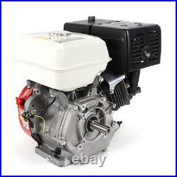 4Stroke 15HP OHV Horizontal Shaft Gas Engine Go Kart Motor kit Pull Recoil Start