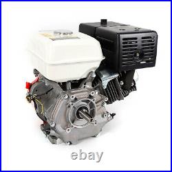 4Stroke 15HP OHV Horizontal Shaft Gas Engine Go Kart Motor kit Pull Recoil Start