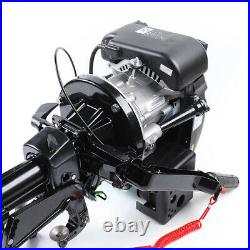 4Stroke 6HP Gas Outboard Motor Boat Trolling Engine Tiller Shaft CDI Air Cooling