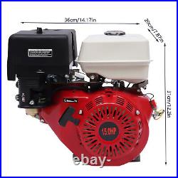 4Stroke Engine OHV Horizontal Shaft Engine 420CC 15HP Air Cooled Gas Engine