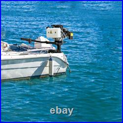 4.0 HP Outboard Motor 4 Stroke Gas Motor Boat Engine Long Shaft Air Cooling