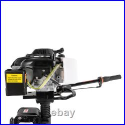 4.0 HP Outboard Motor 4 Stroke Gas Motor Boat Engine Long Shaft Air Cooling