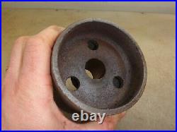 4 FLAT BELT PULLEY fits on a 1 SHAFT for STOVER KE Hit and Miss Gas Engine