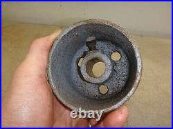 4 FLAT BELT PULLEY fits on a 1 SHAFT for STOVER KE Hit and Miss Gas Engine