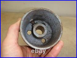 4 FLAT BELT PULLEY fits on a 1 SHAFT for STOVER KE Hit and Miss Gas Engine