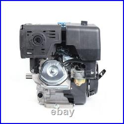 4 Stroke 15HP 420CC OHV Horizontal Shaft Gas Engine+Oil Alarm Air Cooling System