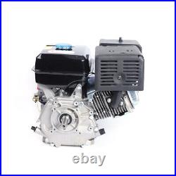 4-Stroke 15HP 420cc OHV Horizontal Shaft Gas Engine Go Kart Motor Recoil Start