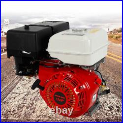 4 Stroke 15HP OHV Single Horizontal Shaft Air cooling Gas Engine 90x66mm 3600rpm