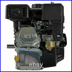 4-Stroke 17.5HP 210cc OHV Horizontal Shaft Gas Engine Pull Start Go Kart Motor