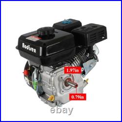 4-Stroke 210cc 7HP OHV Horizontal Shaft Gas Engine Recoil Start Motor
