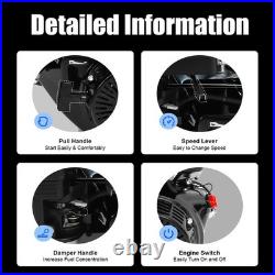 4-Stroke 420CC 15HP OHV Horizontal Shaft Gas Engine Recoil Start Go Kart Motor