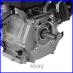 4-Stroke 420CC 15HP OHV Horizontal Shaft Gas Engine Recoil Start Go Kart Motor