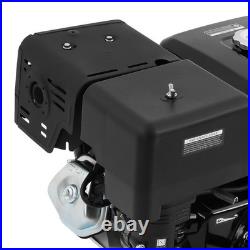 4-Stroke 420CC 15HP OHV Horizontal Shaft Gas Engine Recoil Start Go Kart Motor