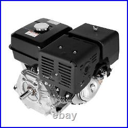 4-Stroke 420CC OHV Horizontal Shaft Gas Engine Recoil Start Go Kart Motor