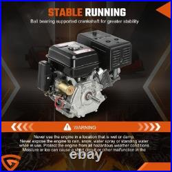 4-Stroke 420cc 15HP OHV Horizontal Shaft Gas Engine Electric Start Go Kart Motor