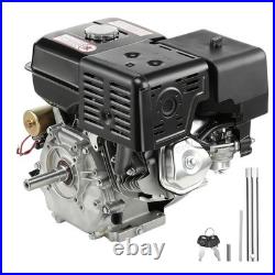 4-Stroke 420cc 15HP OHV Horizontal Shaft Gas Engine Electric Start Go Kart Motor