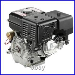 4-Stroke 420cc 15HP OHV Horizontal Shaft Gas Engine Electric Start Go Kart Motor