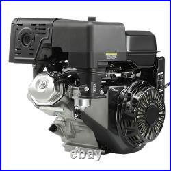 4-Stroke 420cc 15HP OHV Horizontal Shaft Gas Engine Electric Start Go Kart Motor